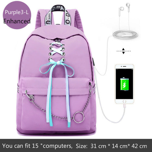 Fashion Schoolbag, Students Laptop Backpack Kids School - Shopsteria