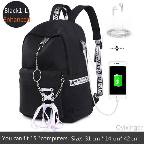 Fashion Schoolbag, Students Laptop Backpack Kids School - Shopsteria