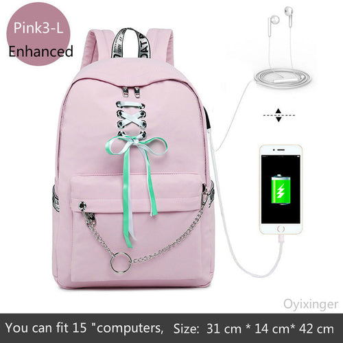 Fashion Schoolbag, Students Laptop Backpack Kids School - Shopsteria