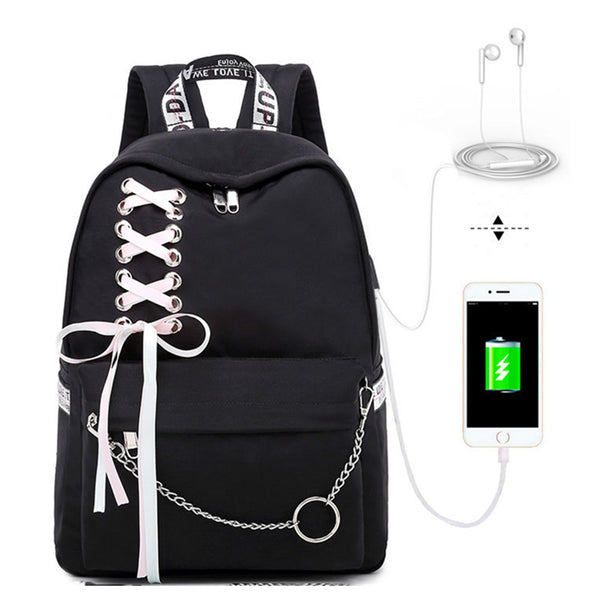 Fashion Schoolbag, Students Laptop Backpack Kids School - Shopsteria