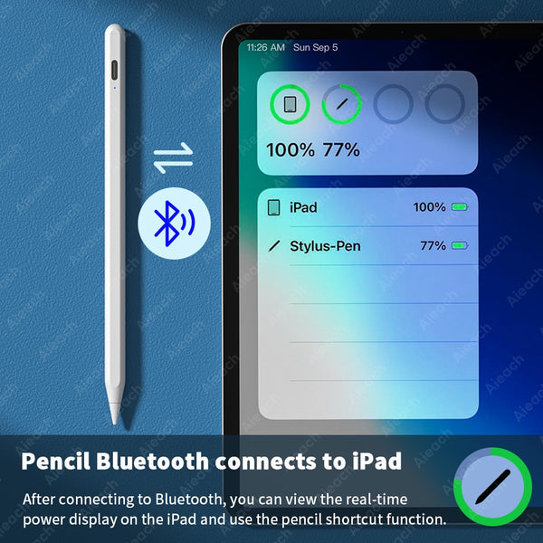 Pencil  For Apple 2 iPad 23th Gen Bluetooth Stylus Pen For iPad Drawing - Shopsteria