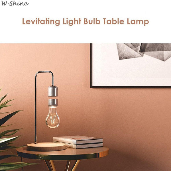 Magnetic Levitation Lamp Creativity Floating Bulb For Birthday Gift Magnet Levitating Light For Room Home Office Decoration - Shopsteria007