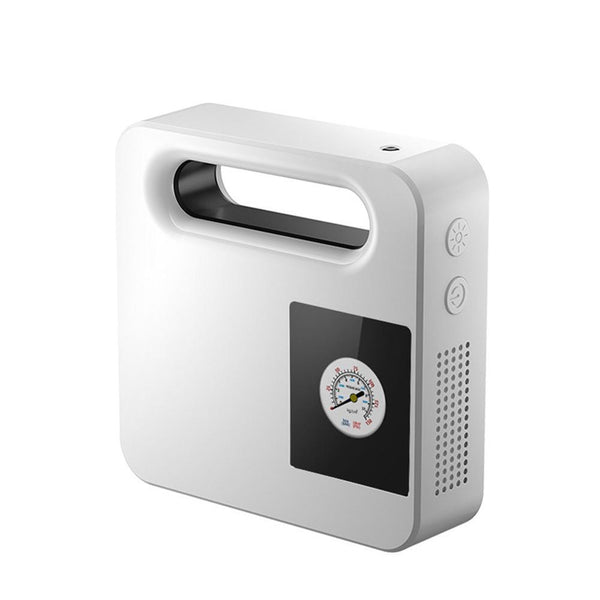 12V Mini Car Air Compressor Tire Inflatable Air Pump Portable Inflator Pump Electric Intelligent Car Tire Inflator - Shopsteria