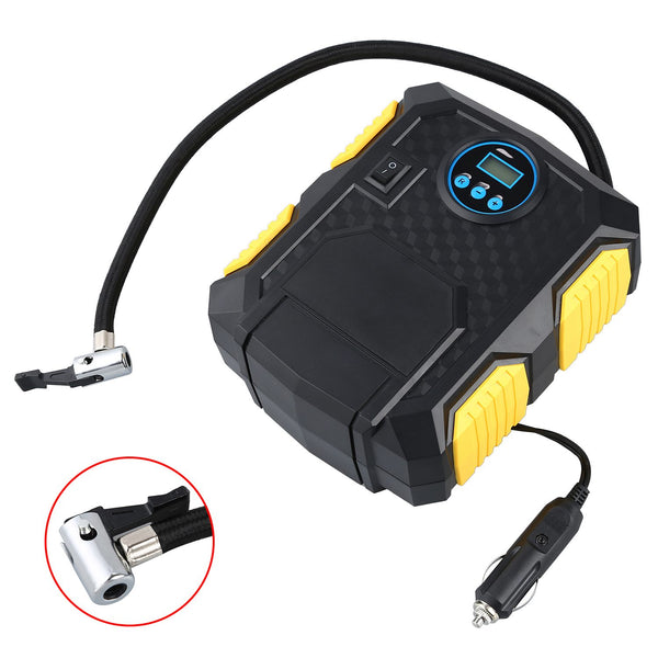 Digital Tire Inflator DC 12 Volt Car Portable Air Compressor Pump 150 PSI Car Air Compressor for Car Bicycles Motorcycles - Shopsteria