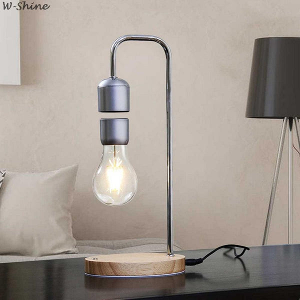 Magnetic Levitation Lamp Creativity Floating Bulb For Birthday Gift Magnet Levitating Light For Room Home Office Decoration - Shopsteria007