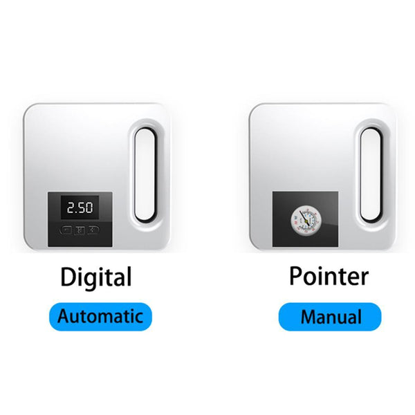 12V Mini Car Air Compressor Tire Inflatable Air Pump Portable Inflator Pump Electric Intelligent Car Tire Inflator - Shopsteria