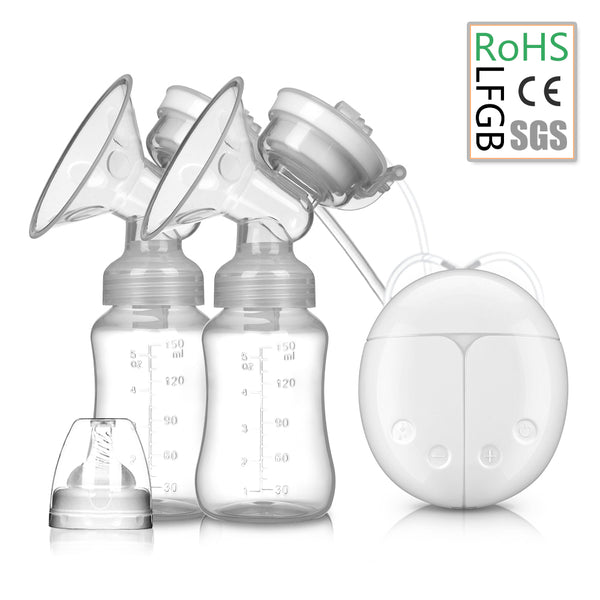 Electric breast pump unilateral and bilateral breast pump manual silicone breast pump baby breastfeeding accessories - Shopsteria