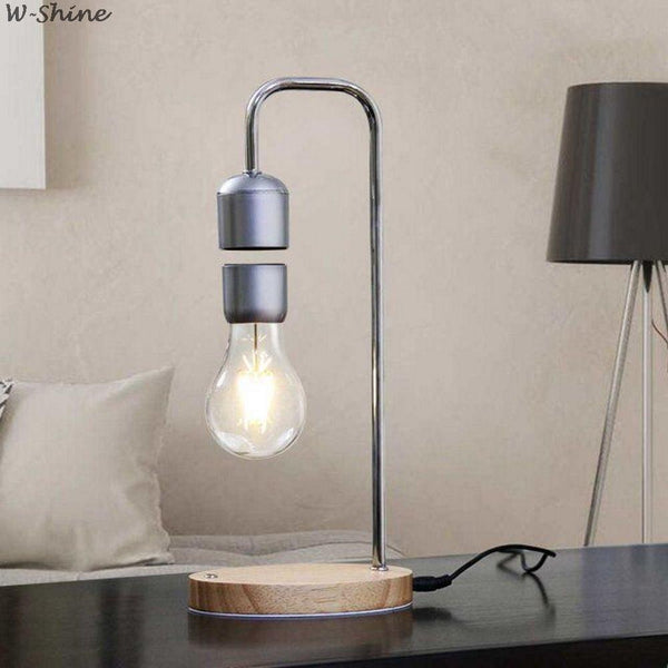 Magnetic Levitation Lamp Creativity Floating Bulb For Birthday Gift Magnet Levitating Light For Room Home Office Decoration - Shopsteria007