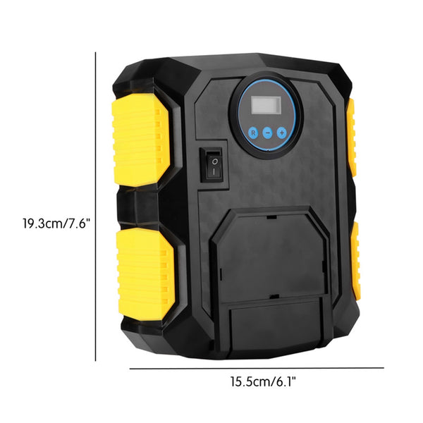 Digital Tire Inflator DC 12 Volt Car Portable Air Compressor Pump 150 PSI Car Air Compressor for Car Bicycles Motorcycles - Shopsteria