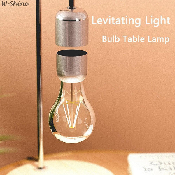 Magnetic Levitation Lamp Creativity Floating Bulb For Birthday Gift Magnet Levitating Light For Room Home Office Decoration - Shopsteria007