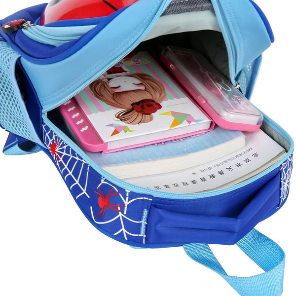 Marvel Spiderman Backpacks Super Heroes New School Bag 3D Print - Shopsteria