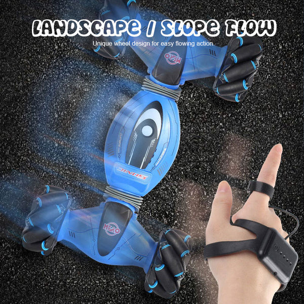 Remote Control Stunt Car Gesture Twisting Off-Road Vehicle Light Music Drift Dancing Side - Shopsteria