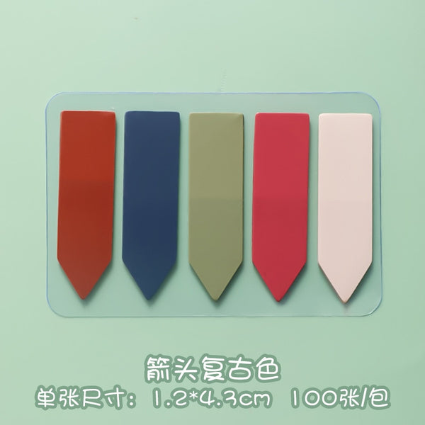 60/100/120 Sheets New Flags Tabs Sticky Notes Index - Shopsteria