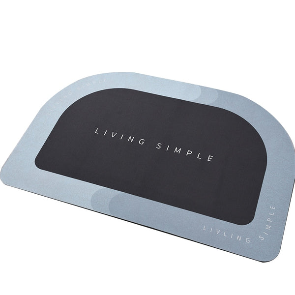 Bath Mat Super Absorbent Quick Dry Non slip Diatom - Shopsteria