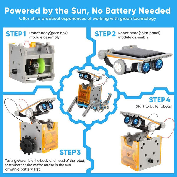 DYI Solar Robot Toy