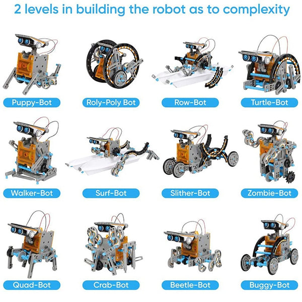 DYI Solar Robot Toy