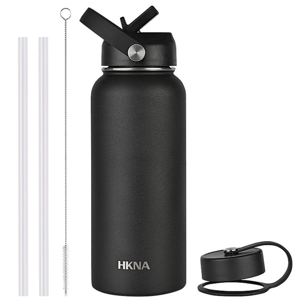 Stainless Steel Sports Water Bottle Double Wall Vacuum Insulated - Shopsteria