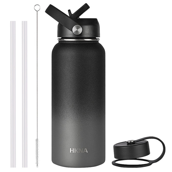 Stainless Steel Sports Water Bottle Double Wall Vacuum Insulated - Shopsteria