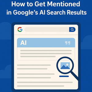 How to Get Mentioned in Google’s AI Search Results