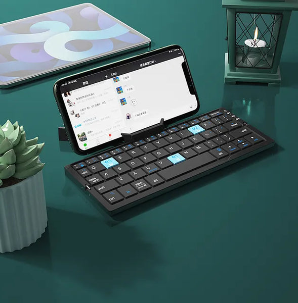 Ditch the Bulk, Unleash the Typing: Ultra-Portable Mini Bluetooth Keyboard! ⌨️✨