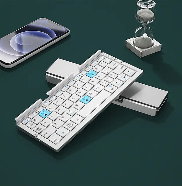 Ditch the Bulk, Unleash the Typing: Ultra-Portable Mini Bluetooth Keyboard! ⌨️✨