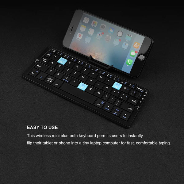 Ditch the Bulk, Unleash the Typing: Ultra-Portable Mini Bluetooth Keyboard! ⌨️✨