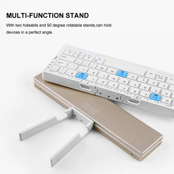 Ditch the Bulk, Unleash the Typing: Ultra-Portable Mini Bluetooth Keyboard! ⌨️✨