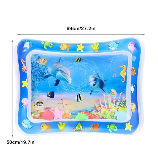 Baby Water Mat Inflatable Cushion Infant Toddler Water Play Mat for Children Early Education Developing Kid Toys Summer Toy Gift