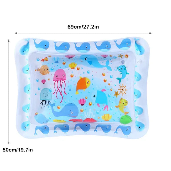 Baby Water Mat Inflatable Cushion Infant Toddler Water Play Mat for Children Early Education Developing Kid Toys Summer Toy Gift