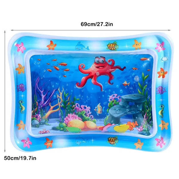 Baby Water Mat Inflatable Cushion Infant Toddler Water Play Mat for Children Early Education Developing Kid Toys Summer Toy Gift