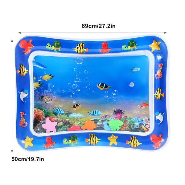 Baby Water Mat Inflatable Cushion Infant Toddler Water Play Mat for Children Early Education Developing Kid Toys Summer Toy Gift