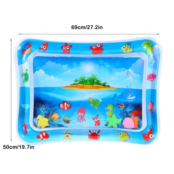 Baby Water Mat Inflatable Cushion Infant Toddler Water Play Mat for Children Early Education Developing Kid Toys Summer Toy Gift