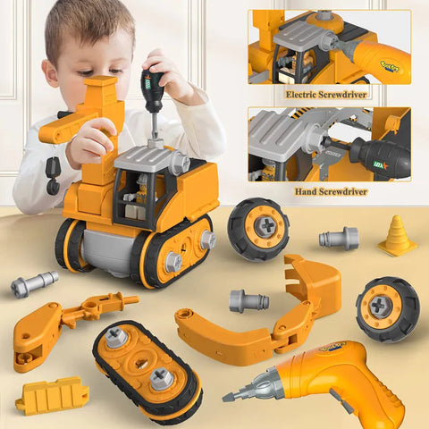 Kid's Electric Drill Engineering Tool Set - Build, Learn, and Play with our Interactive Construction Kit!
