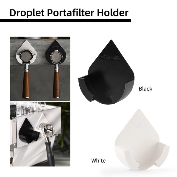 Versatile Coffee Filter Holder for 51mm, 53mm, 54mm, and 58mm Portafilters – Space-Saving Wall Hanging Rack for Café Tools and Home Barista Accessorie
