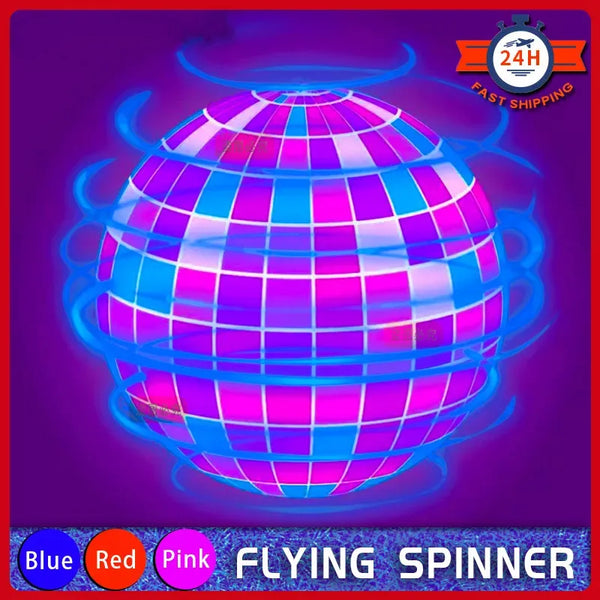 Magic Flying Ball Pro Mini Lighting With LED Lights Remote Control Hand Controlled Boomerang Spinner Toys for Adults Kids Gift