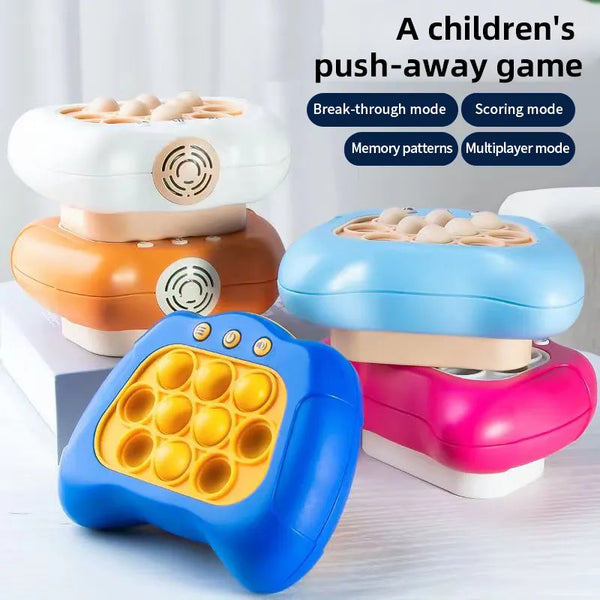 Pop-tastic Stress Relief: Push Game Pop Electronic Pushit Pro Super Bubble Pop Game Light Push Up Poplight Antistress Fidget Toys