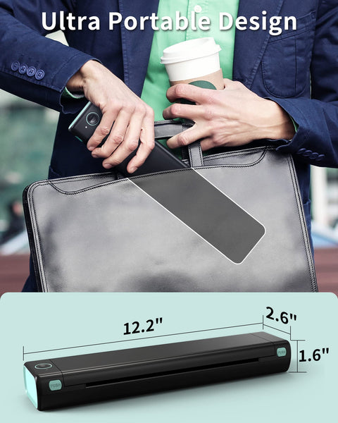 Unleash Creativity On-The-Go: Introducing the Compact Portable Thermal Printer!