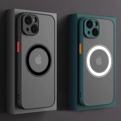 Luxury iPhone Case with MagSafe: Wireless Charging, Shockproof Protection, and Stylish Design