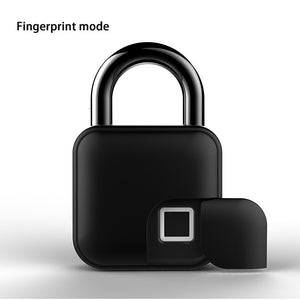 Secure Your World  Waterproof Fingerprint Padlock – Smart Cabinet and Luggage Lock