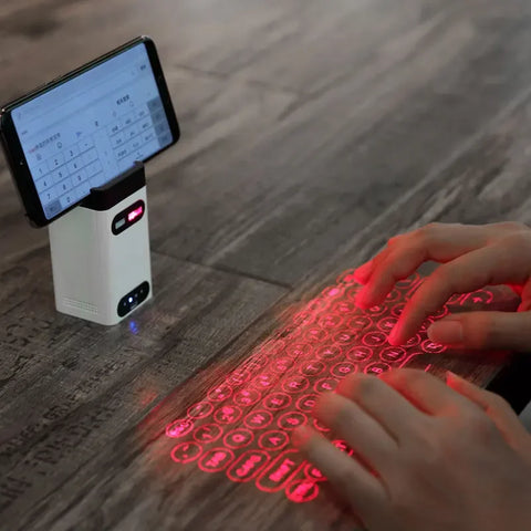 Get Typing Anywhere with a Virtual Laser Keyboard! ⌨️✨