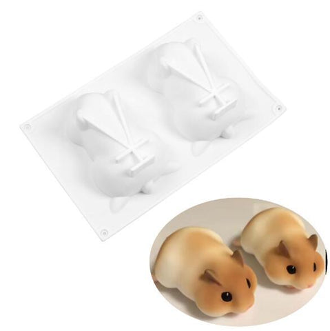Hamster Mold Silicone New Design For Baking and Other Usages - Shopsteria007