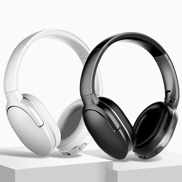 Wireless Headphone Bluetooth 5.0 Handsfree Headset For Ear Head Phone iPhone Xiaomi Huawei Samsung - Shopsteria