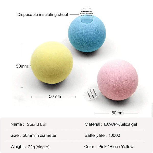 Smart Interactive Cat Toy Ball For Playing & Training - Shopsteria