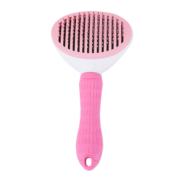 One-Click Hair Removal Pet Comb Cat Comb Automatic Hair Removal Dog Comb Pet Supplies - Shopsteria