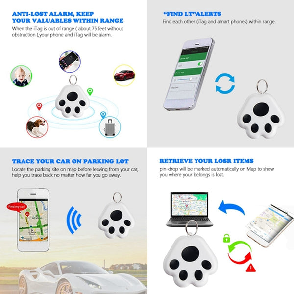 GPS Tracker Bluetooth Locator For Pets, Babies, Mobile Phones, luggage..etc - Shopsteria