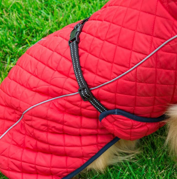 Dog Clothes Winter Thickening Warm Pet Reflective Outdoor Jacket Coat - Shopsteria