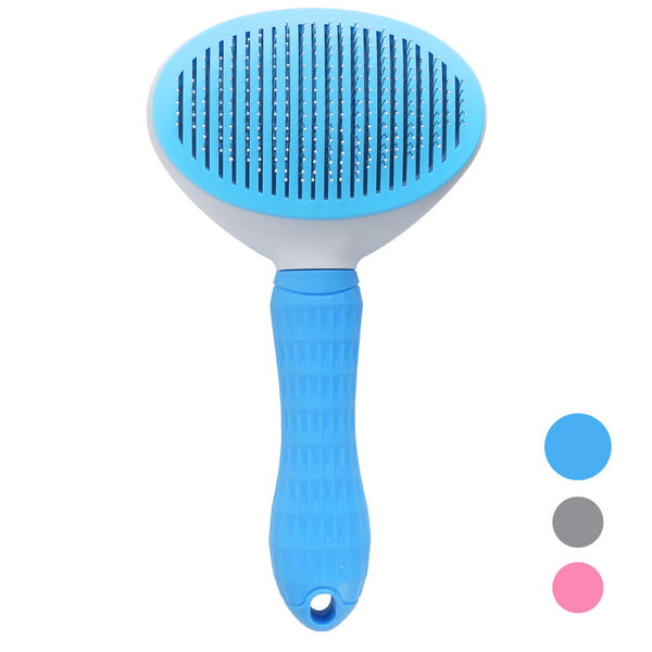 One-Click Hair Removal Pet Comb Cat Comb Automatic Hair Removal Dog Comb Pet Supplies - Shopsteria