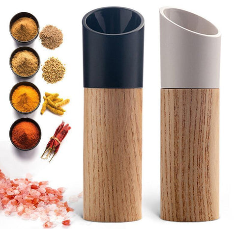 Manual Salt Pepper Grinder Kitchen Gadgets Spice Mill Grinder Seasoning Adjustable Coarseness Pepper Mill for BBQ Kitchen Tools German Technology - Shopsteria007