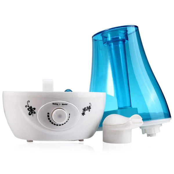 Ultrasonic Humidifier Aroma Humidifier Air Purifier with LED Lamp - Shopsteria