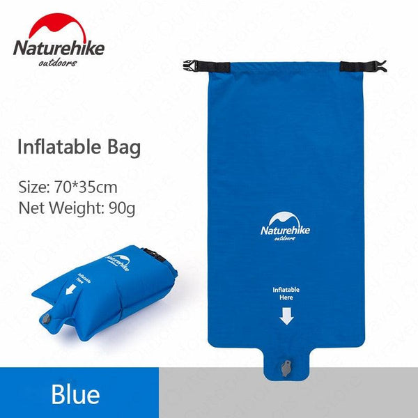 Naturehike Outdoor Camping Mat Inflatable Bag Inflatable Tent Sleeping Pad Ultralight Portable Picnic Air Mat Camping Picnic Pad - Shopsteria007